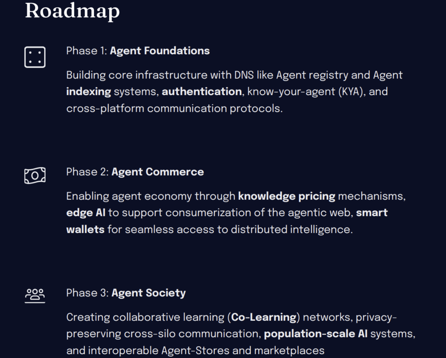 NANDA Roadmap Details